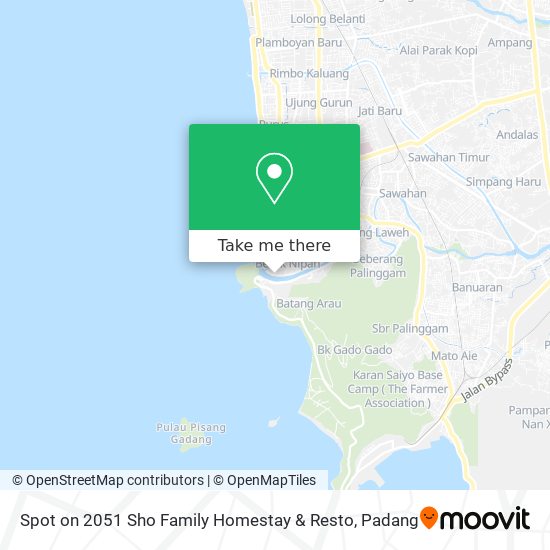 Spot on 2051 Sho Family Homestay & Resto map