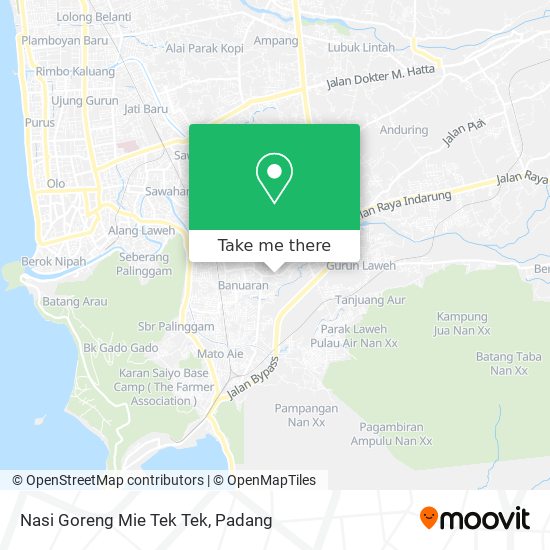 Nasi Goreng Mie Tek Tek map