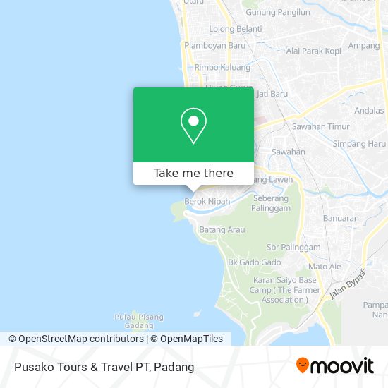 Pusako Tours & Travel PT map