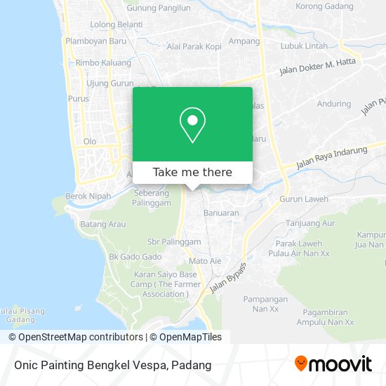 Onic Painting Bengkel Vespa map