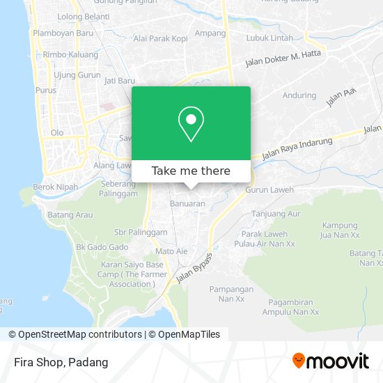 Fira Shop map