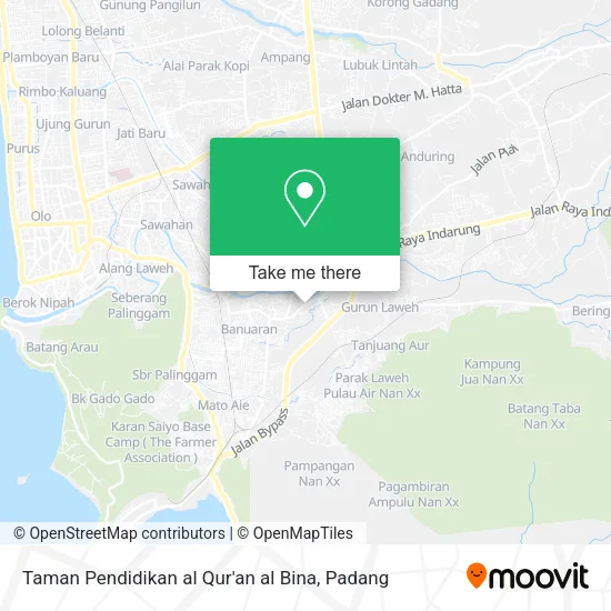 Taman Pendidikan al Qur'an al Bina map