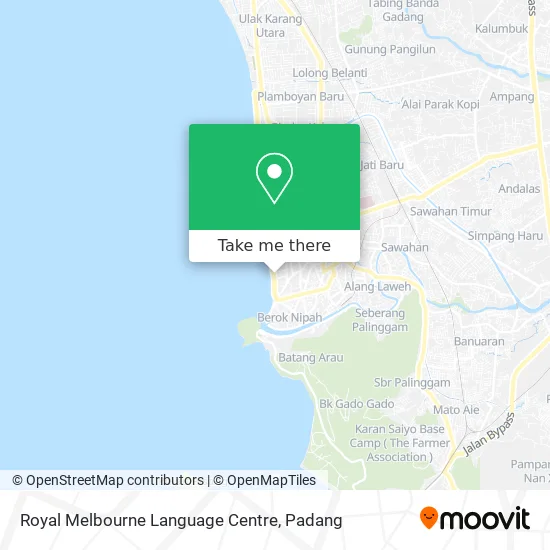 Royal Melbourne Language Centre map