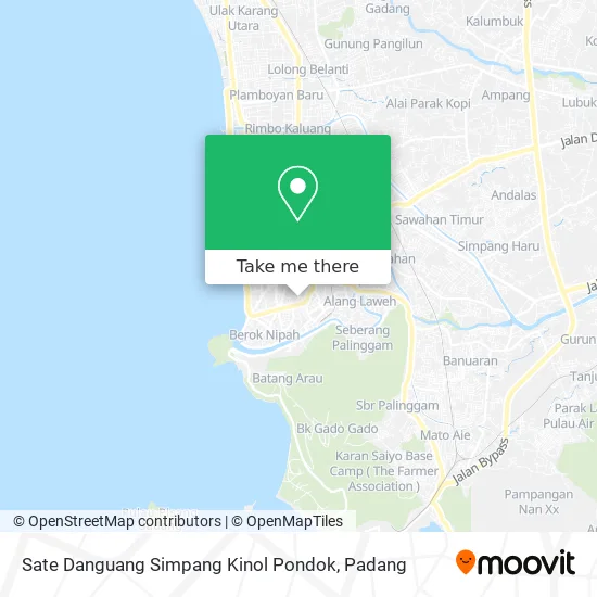 Sate Danguang Simpang Kinol Pondok map