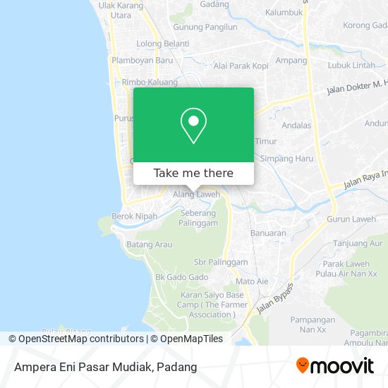 Ampera Eni Pasar Mudiak map