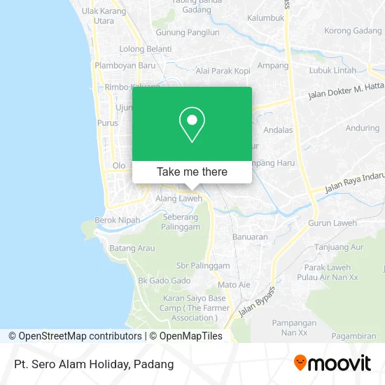 Pt. Sero Alam Holiday map