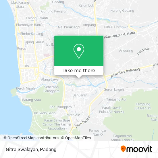 Gitra Swalayan map