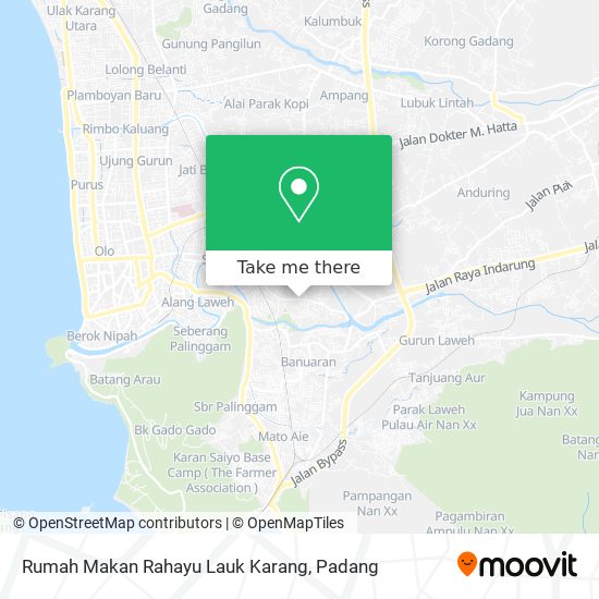 Rumah Makan Rahayu Lauk Karang map