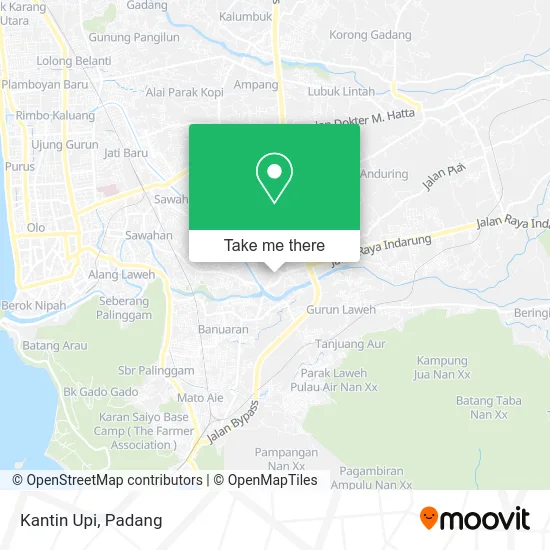 Kantin Upi map