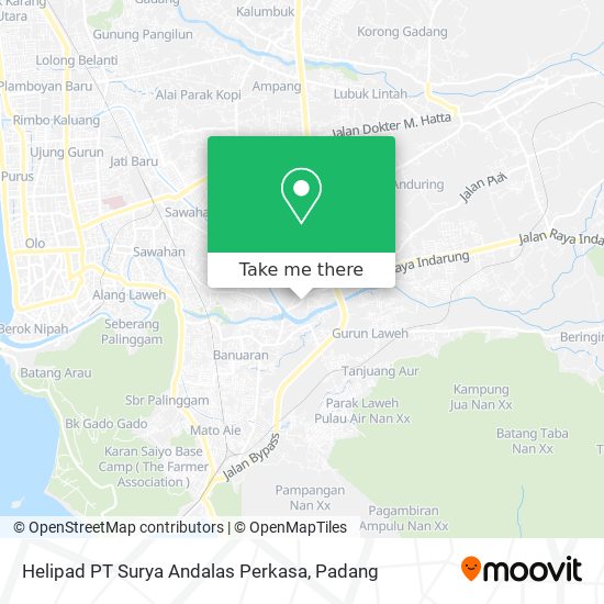 Helipad PT Surya Andalas Perkasa map