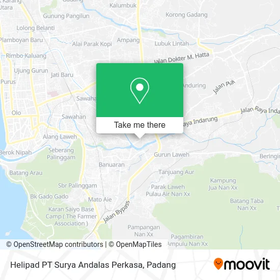 Helipad PT Surya Andalas Perkasa map