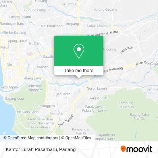Kantor Lurah Pasarbaru map