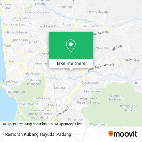 Restoran Kubang Hayuda map
