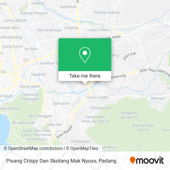 Pisang Crispy Dan Skotang Mak Nyuss map