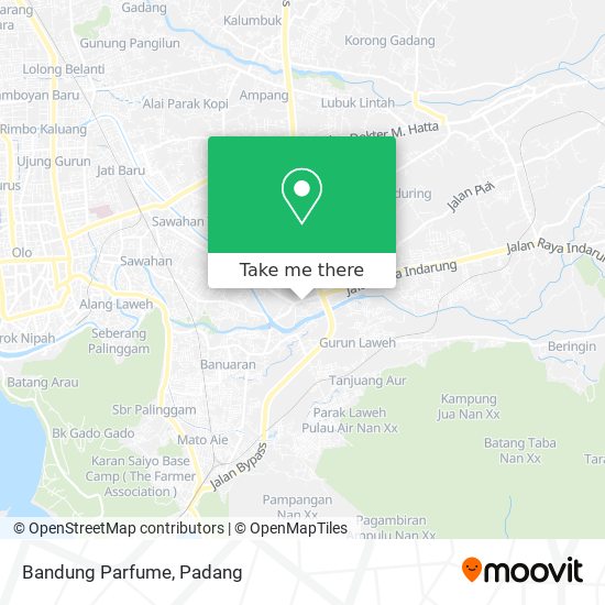 Bandung Parfume map