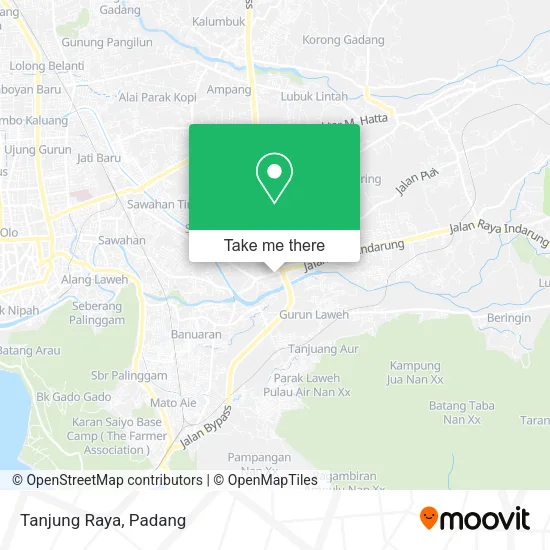 Tanjung Raya map