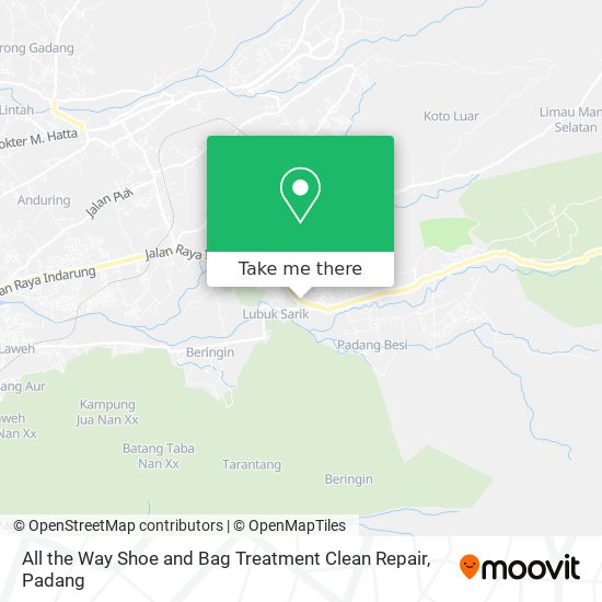All the Way Shoe and Bag Treatment Clean Repair map