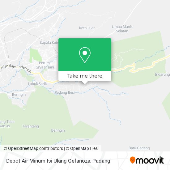 Depot Air Minum Isi Ulang Gefanoza map