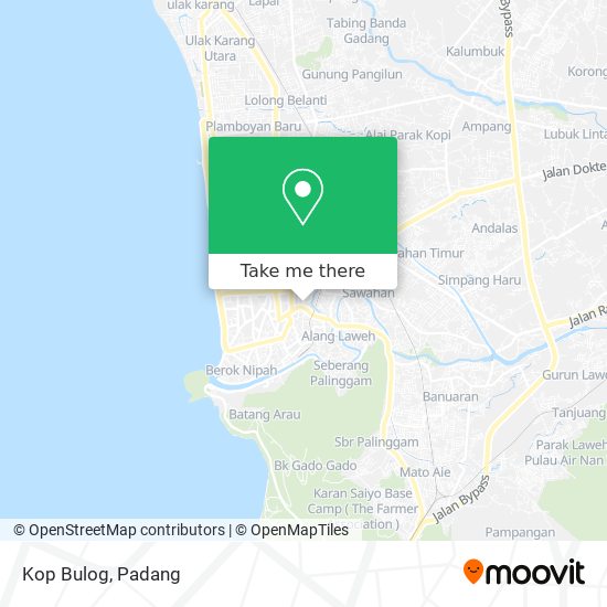 Kop Bulog map