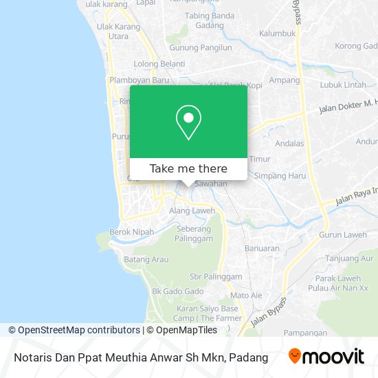 Notaris Dan Ppat Meuthia Anwar Sh Mkn map