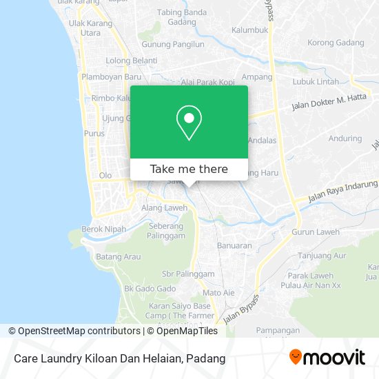 Care Laundry Kiloan Dan Helaian map
