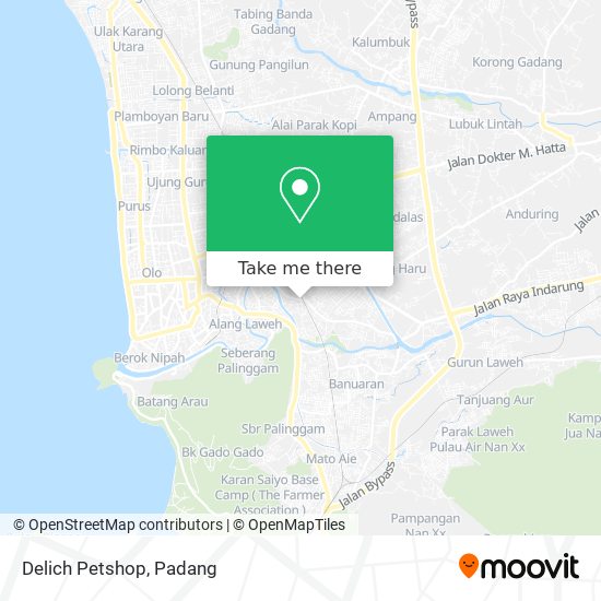 Delich Petshop map