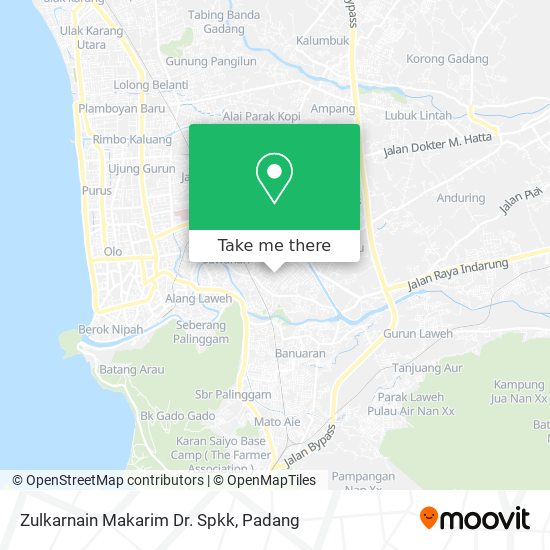 Zulkarnain Makarim Dr. Spkk map