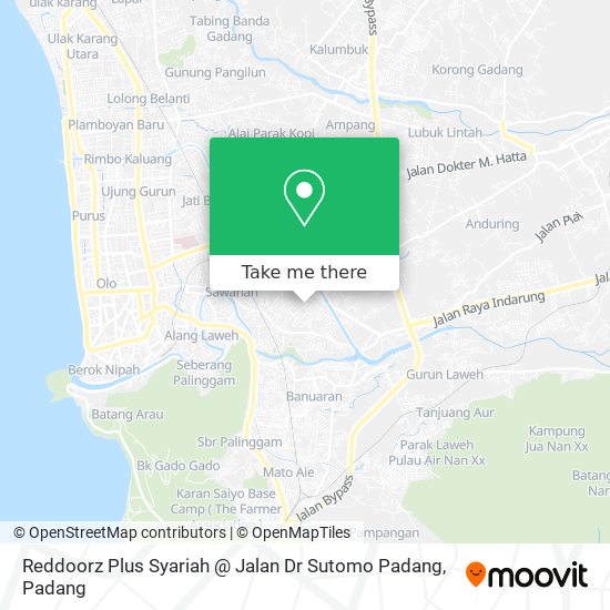 Reddoorz Plus Syariah @ Jalan Dr Sutomo Padang map
