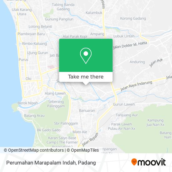 Perumahan Marapalam Indah map