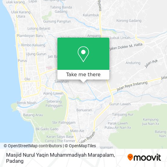 Masjid Nurul Yaqin Muhammadiyah Marapalam map