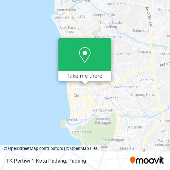 TK Pertiwi 1 Kota Padang map