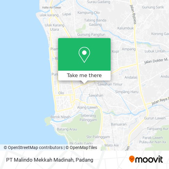 PT Malindo Mekkah Madinah map
