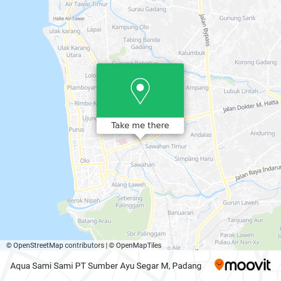 Aqua Sami Sami PT Sumber Ayu Segar M map