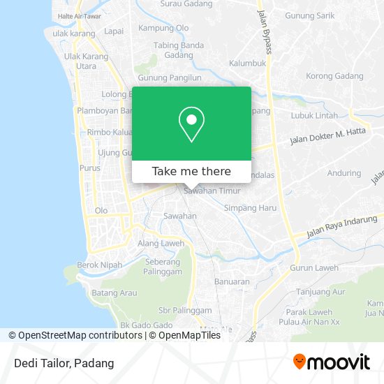 Dedi Tailor map