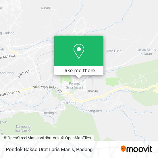 Pondok Bakso Urat Laris Manis map