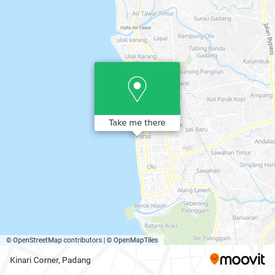 Kinari Corner map