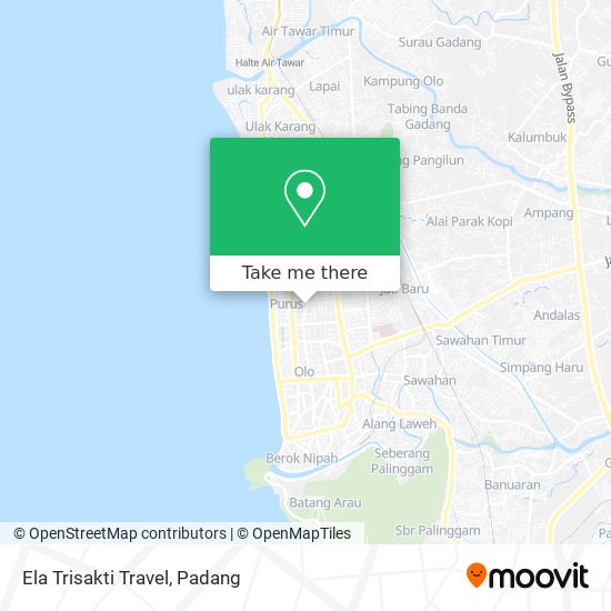 Ela Trisakti Travel map