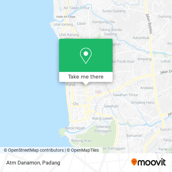 Atm Danamon map