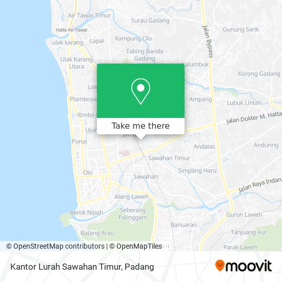 Kantor Lurah Sawahan Timur map