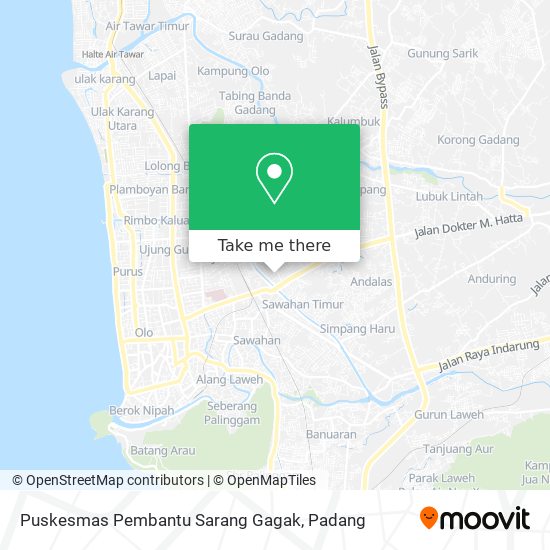 Puskesmas Pembantu Sarang Gagak map