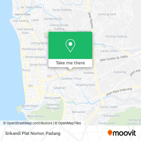 Srikandi Plat Nomor map