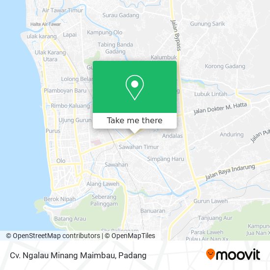 Cv. Ngalau Minang Maimbau map