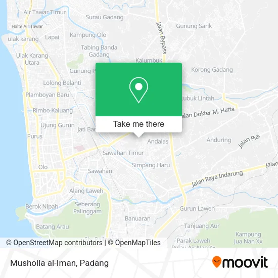 Musholla al-Iman map