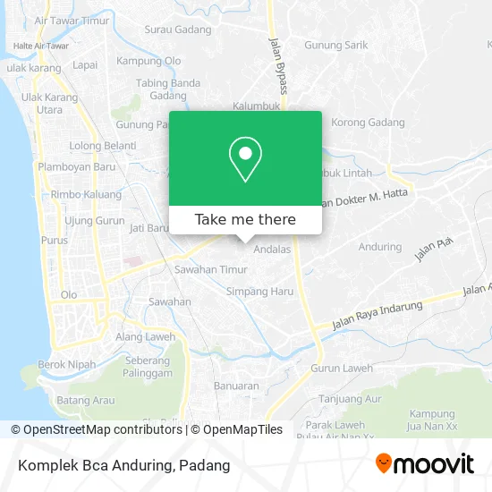 Komplek Bca Anduring map