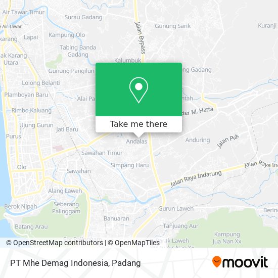 PT Mhe Demag Indonesia map