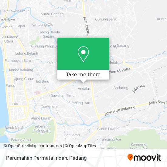 Perumahan Permata Indah map