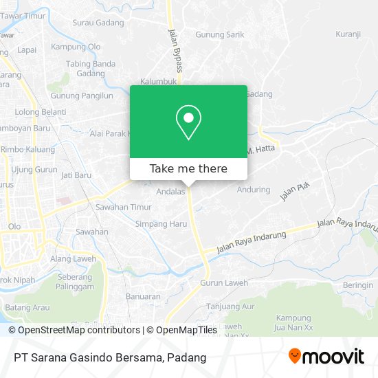 PT Sarana Gasindo Bersama map