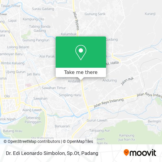 Dr. Edi Leonardo Simbolon, Sp.Ot map