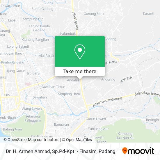 Dr. H. Armen Ahmad, Sp.Pd-Kpti - Finasim map