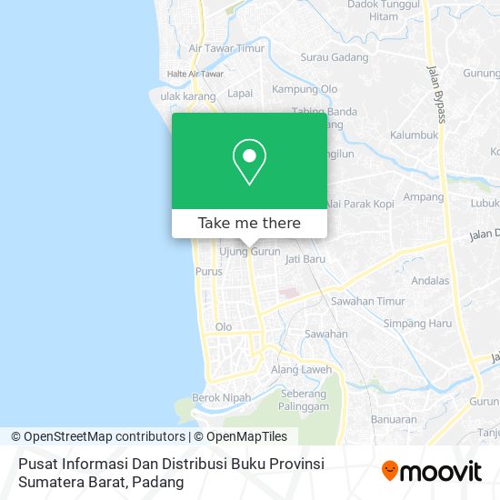 Pusat Informasi Dan Distribusi Buku Provinsi Sumatera Barat map